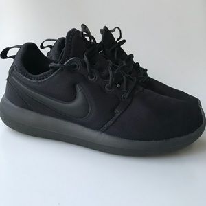 Nike Womens Roshe Two Running Shoes Black Sz 6.5